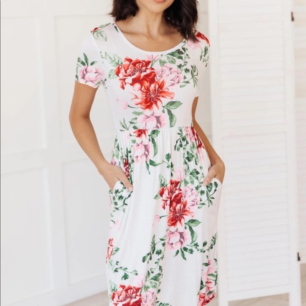 CLAIR DRESS IN IVORY